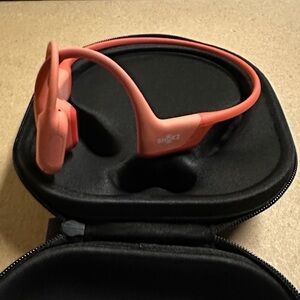 Shokz Pink Wireless Bone Conduction Headphones